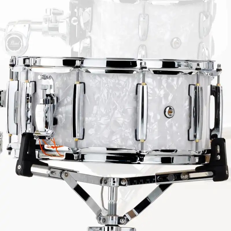Pearl PMX1450S/C448 Masters Maple 14" x 5" Snare Drum (White Reapris