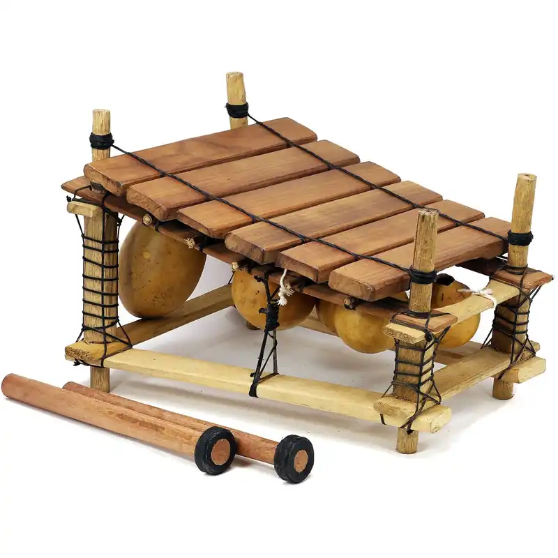 Terré percussion Balafon 6 C-Minor West-African Xylophone Erbjudande