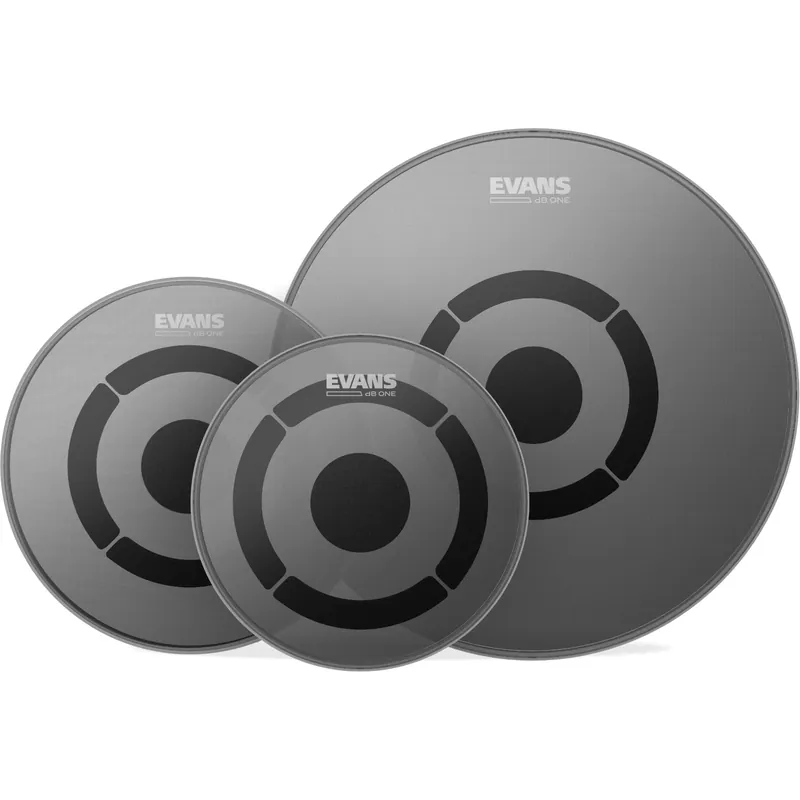 Evans dB One Tompack Fusion Silent Mesh Heads (10", 12", 14" Reapris