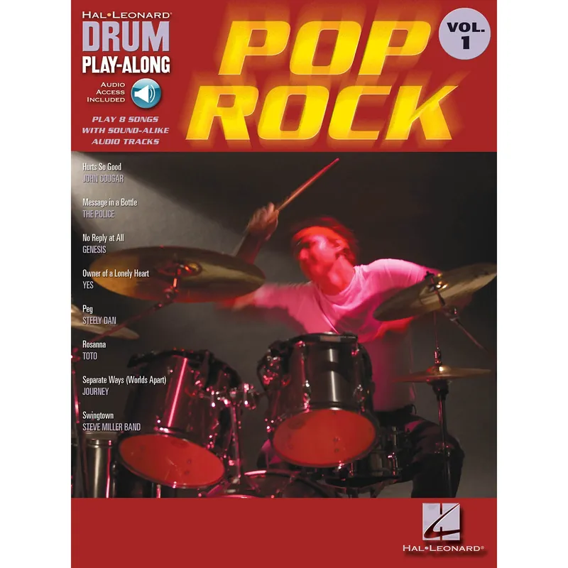 Köp nu Hal Leonard Drum Play-Along Vol. 1 Pop / Rock