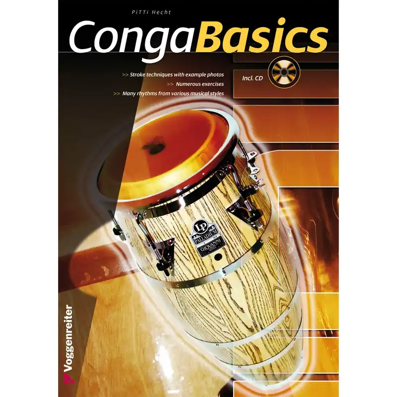 Voggenreiter Conga Basics Engelsk utgåva Bästa pris