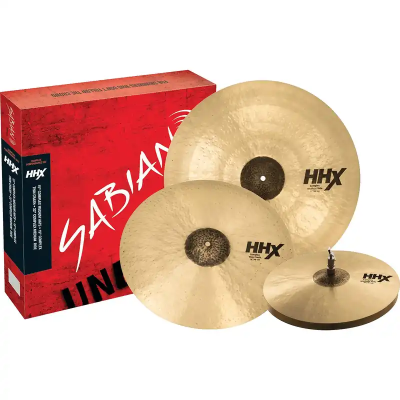 Endast denna vecka Sabian HHX Complex Performance Set tredelat cymbalset