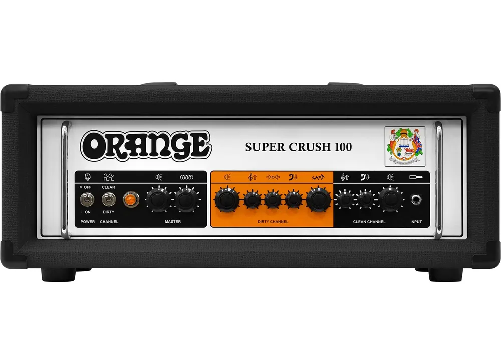 Populär Orange Super Crush 100 Head Black