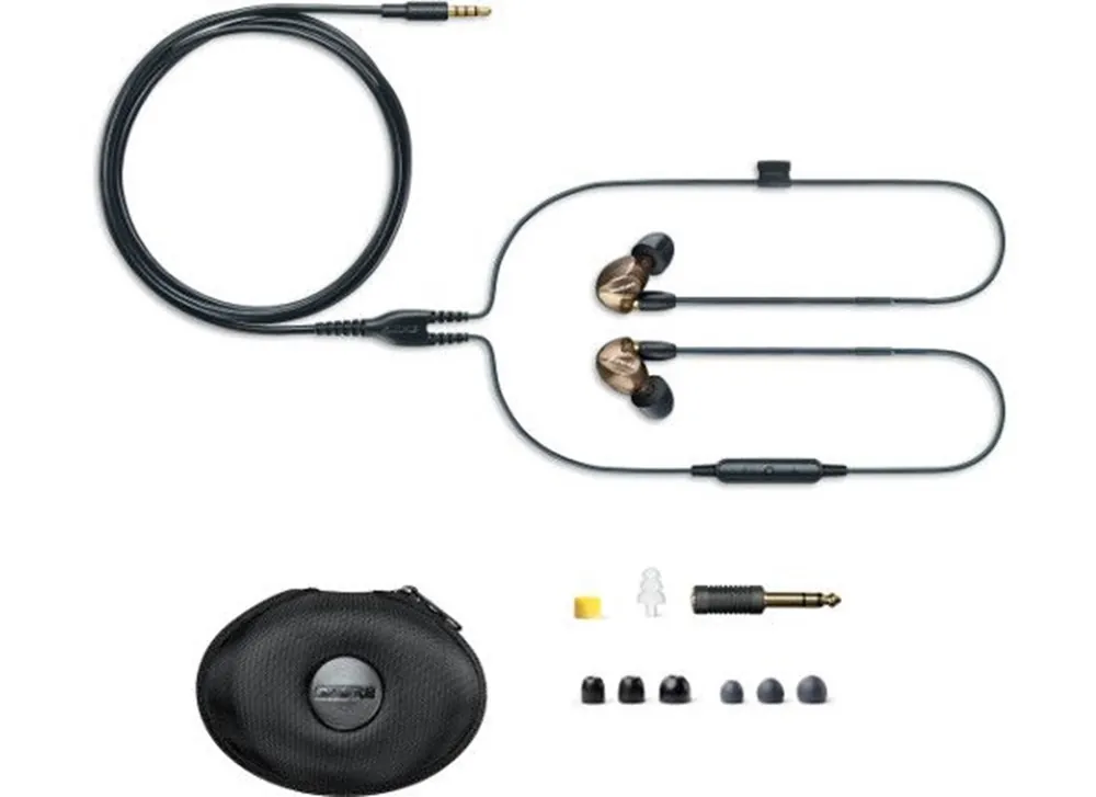 Shure SE535 Earphones RMCE-UNI – BRONZE Kundfavorit