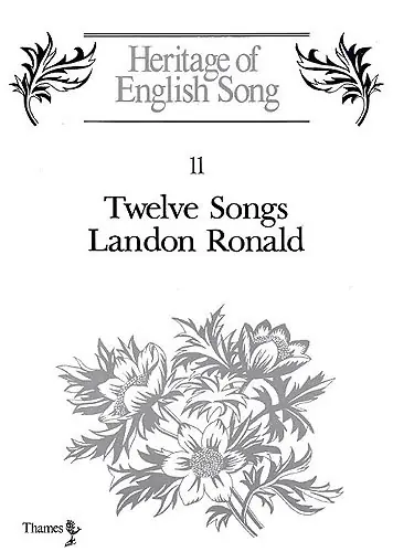 Beställ nu Landon Ronald: Twelve Songs