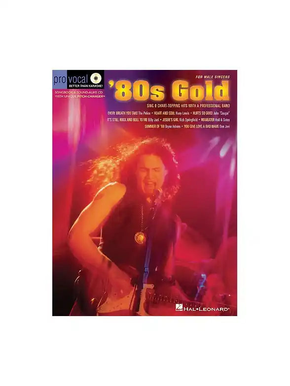 '80s Gold For Male Singers - Pro Vocal Men's Edition Snabb frakt