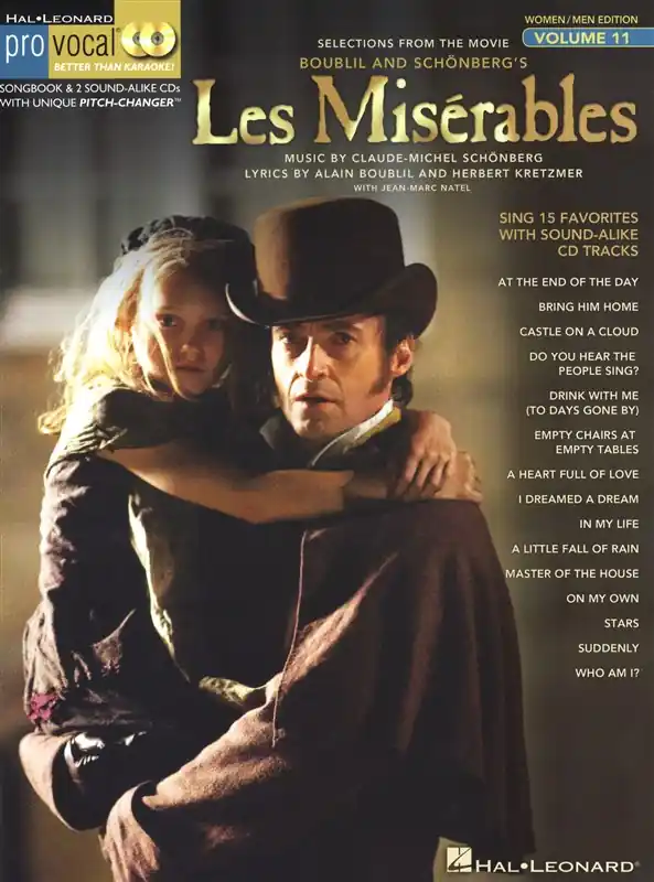 Pro Vocal Women/Men Edition Volume 11: Les Misérables Köp online