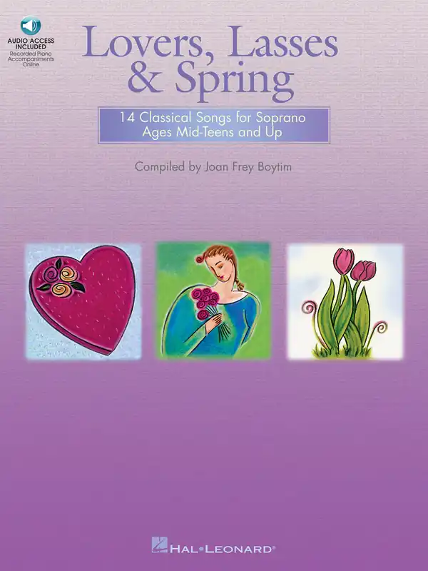 Lovers, Lasses & Spring : 14 Classical Songs for Soprano Ages Mid-Teens and Up Outlet