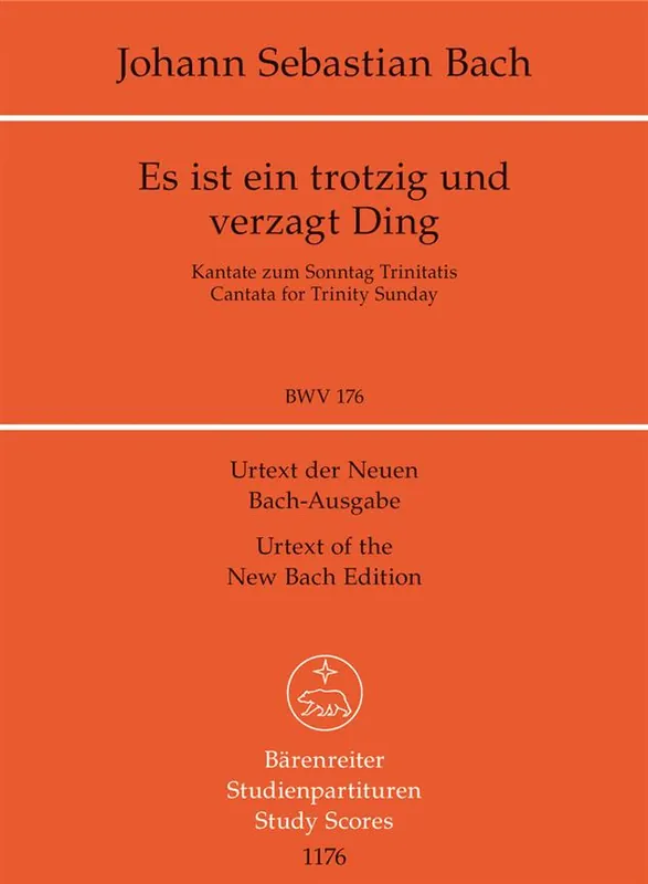 Trygg betalning Cantata BWV 176 : Cantata for Trinity Sunday