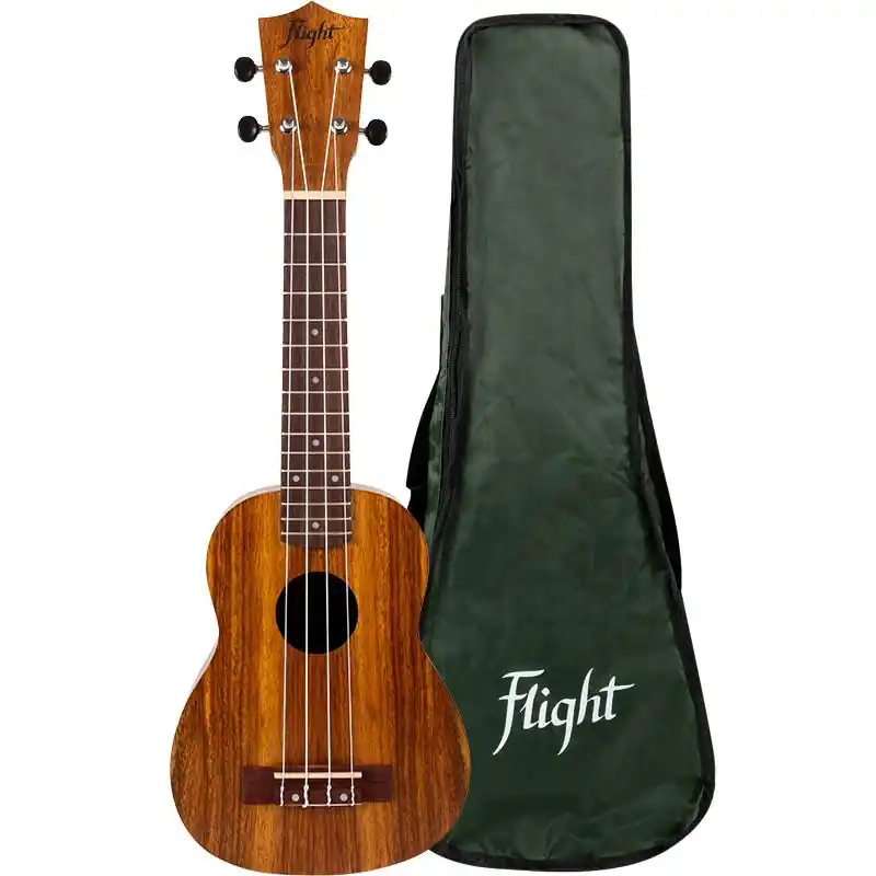 Fynd Flight: NUS200 Soprano Ukulele - Teak : w/bag
