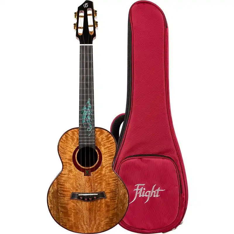 A10 All Solid Tenor Ukulele - Mango : Flight Anniversary Model Populärt val