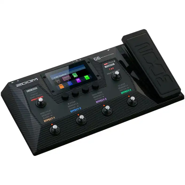 Zoom G6 Multi-Effects Processor for Electric Guitar Begränsat erbjudande