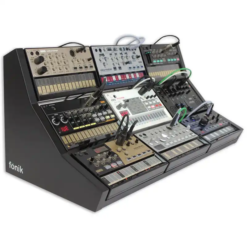 Outlet Fonik Audio Innovations Original Stand For 9 x Korg Volca (B