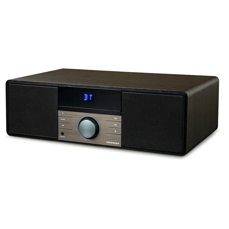 Crosley Metro Black FM Radio & CD Player Fri frakt