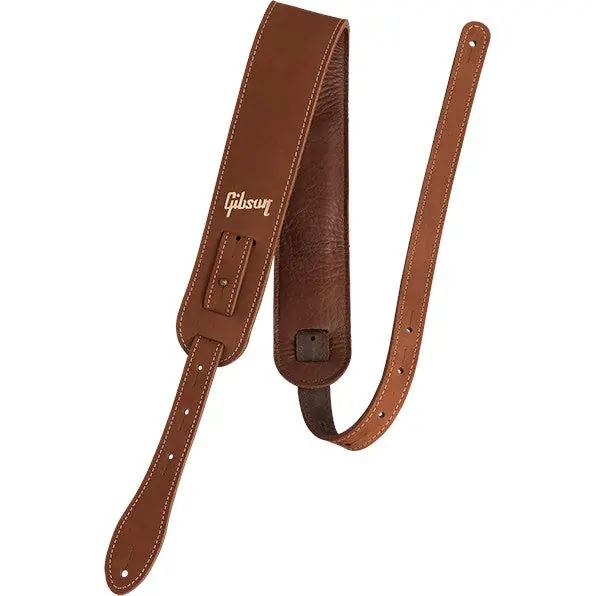 Billig Gibson ASNB-BRN Guitar Strap - The Nubuck (Brown)