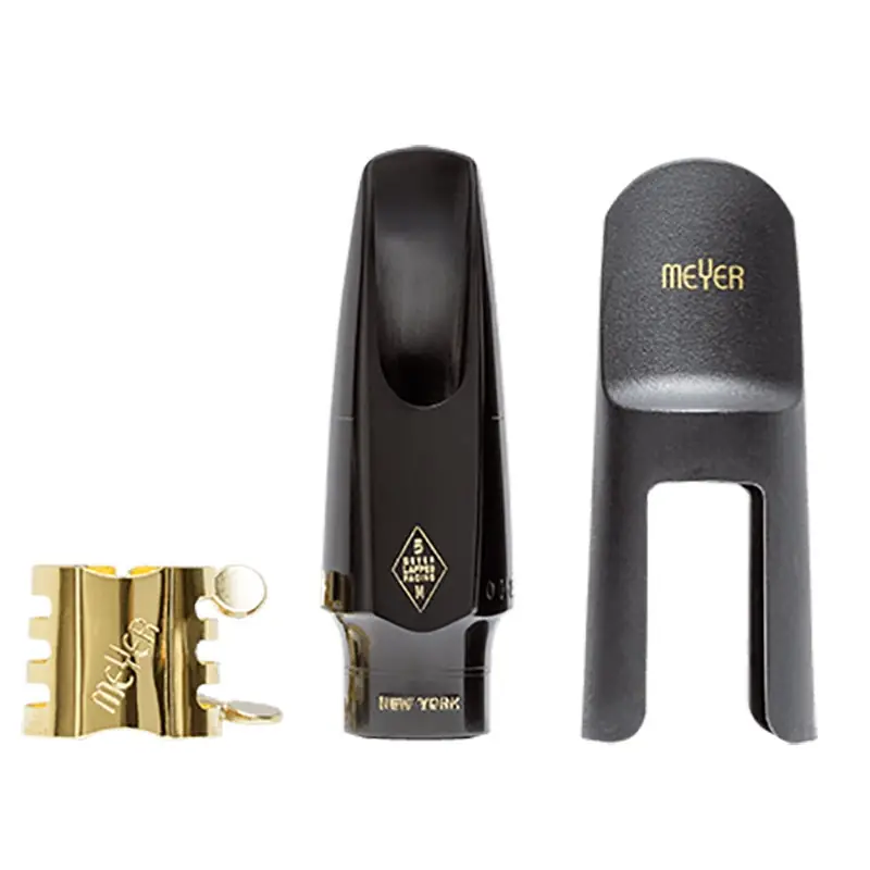 Rabatt Meyer BMEANY8 Eboniet Alto Saxophone Mouthpiece, 8M, New Yor