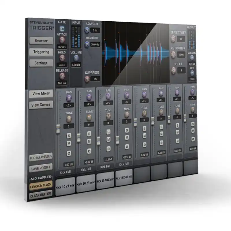 Steven Slate Audio Trigger 2 Platinum (DOWNLOAD) Extra rabatt