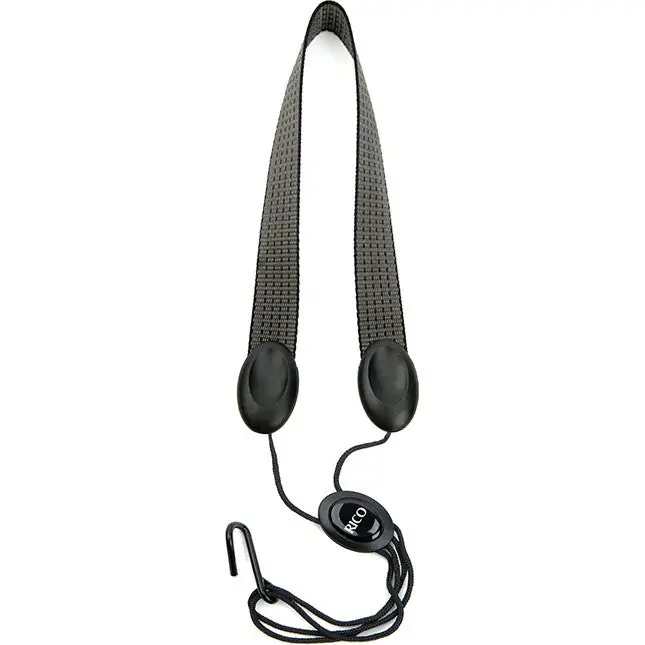 D'Addario Woodwinds SLA09 Rico Saxophone Strap Industrial fo Erbjudandepris