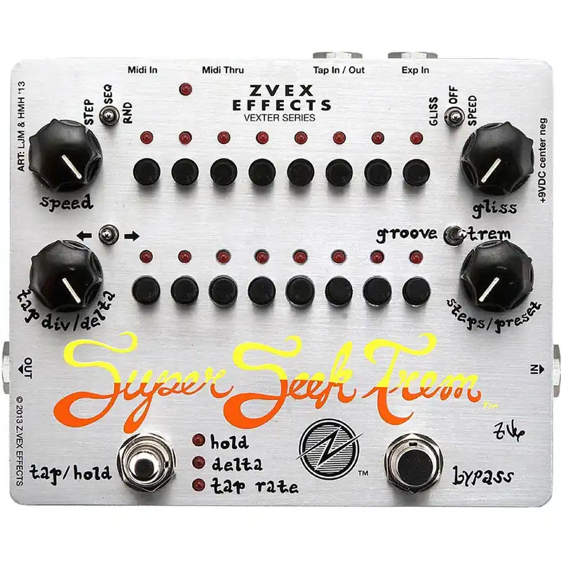 ZVEX Effects Super Seek Trem Vexter Effect Pedal Bästa pris