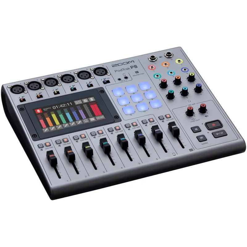 Rabatt Zoom PodTrak P8 podcast mixer