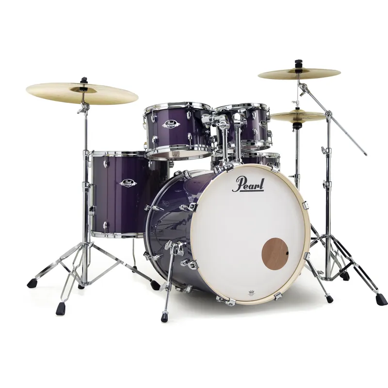 Pearl EXX705NBR/C737 Export Purple Nebula Drum Kit + Cymbal Rea
