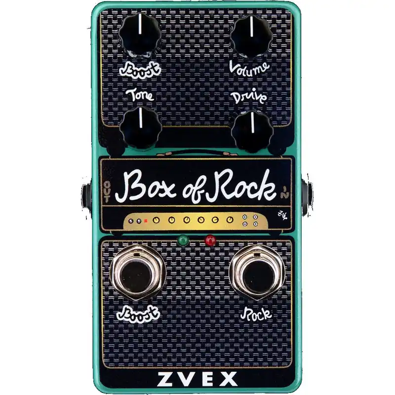 ZVEX Effects Box Of Rock Vertical Vexter Distortion Effect P Rabatter