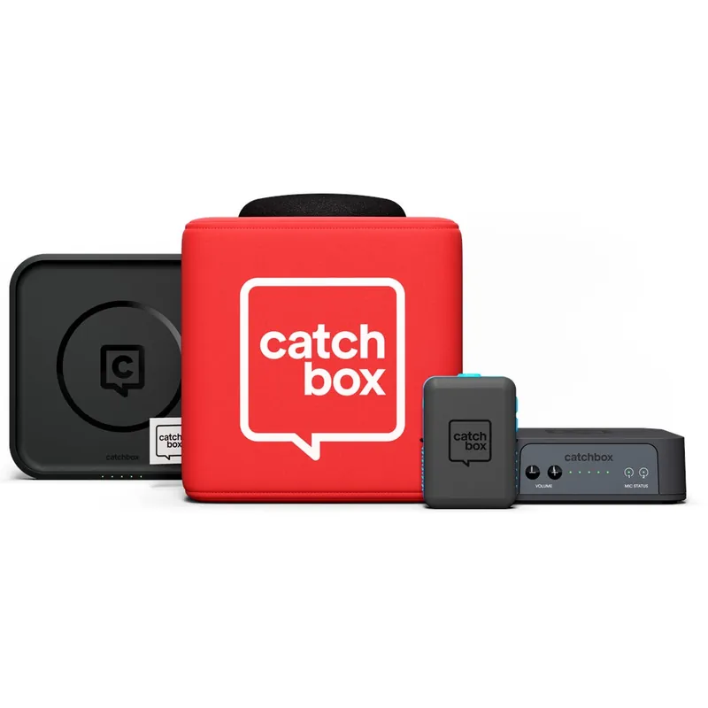 Billig Catchbox Plus +1TX +1WC Wireless Throwable Microphone (DECT)