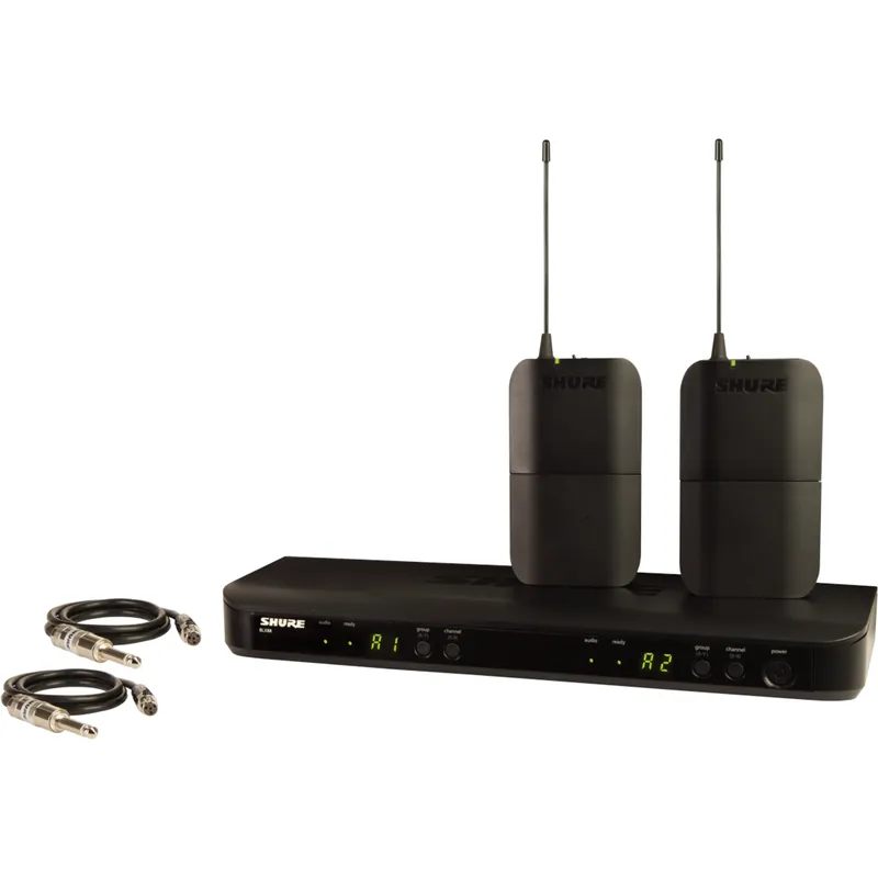 Shure BLX188E-H8E Wireless Electric Guitar System (518-542 M risnedsättning