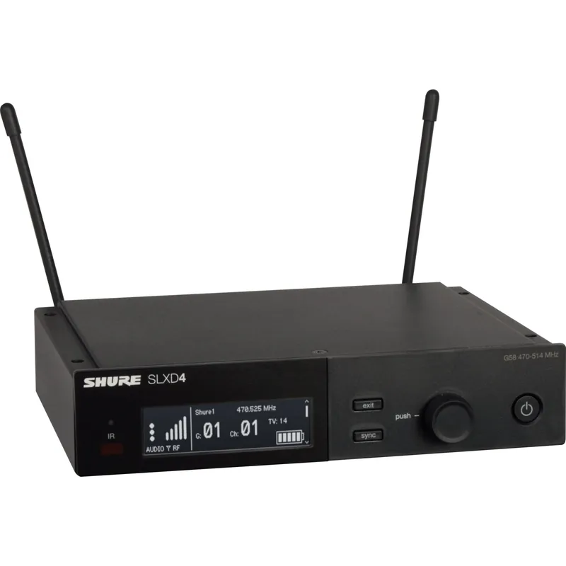 Nedsatt pris Shure SLXD4-J53 Receiver (562 - 606 MHz)