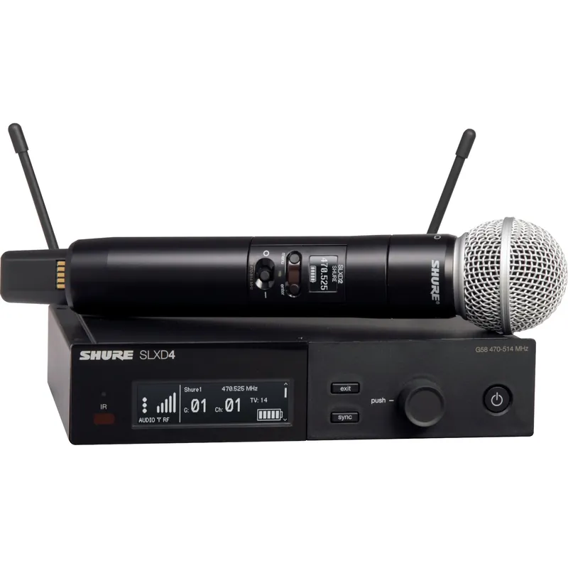 Köp nu Shure SLXD24/SM58-J53 Handheld Wireless System (562 - 606 MH