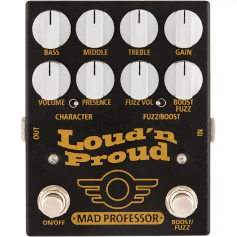 Mad Professor Loud 'n Proud Distortion and Boost Guitar Effe Rabatt