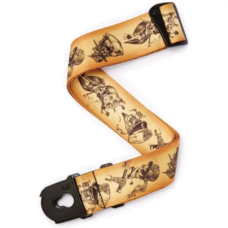 D'Addario 50ALP06 Alchemy Planet Lock Guitar Strap (Roques G Lågt pris