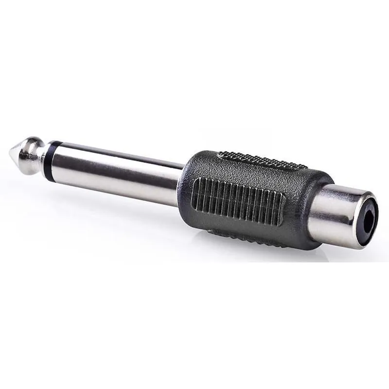 Nyhet Nedis CAGP23935BK Male Mono Jack to Female RCA Adapter (Pack
