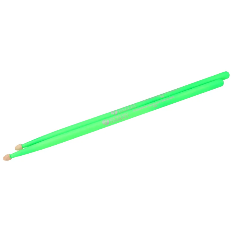 Fazley Fluo Sticks 7A Green Drum Sticks Lägg i varukorgen