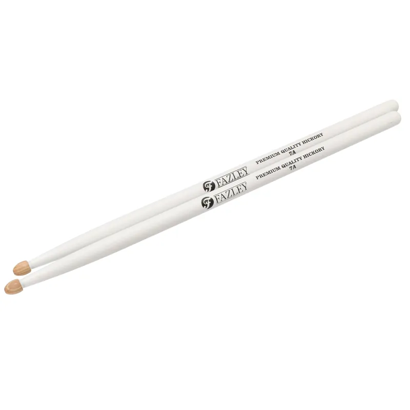 risnedsättning Fazley Stix 7A White Drum Sticks