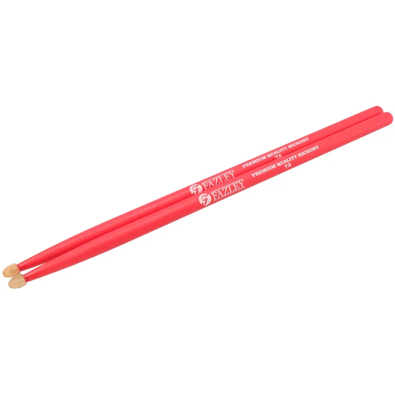 Fazley Stix 7A Red Drum Sticks Fri frakt