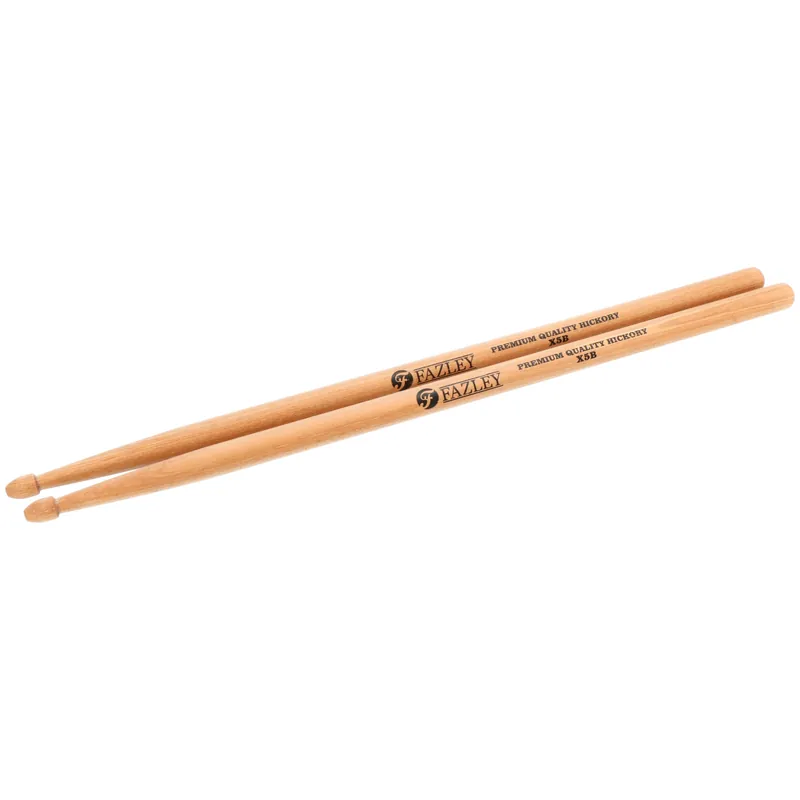 Handla nu Fazley X5B Drum Sticks with Wooden Tip