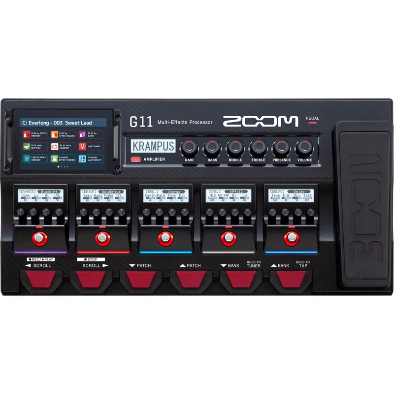 Handla nu Zoom G11 Multi-effektprocessor och ljudgränssnitt