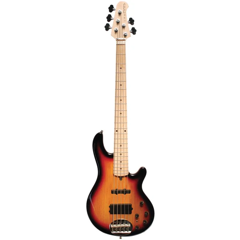 Säker betalning Lakland Skyline 55-02 3 Tone Sunburst Maple Fingerboard