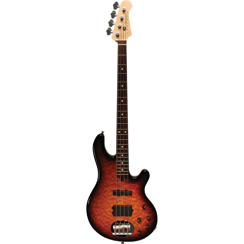 Lakland Skyline 44-02 Q 3 Tone Sunburst Rosewood Fingerboard risnedsättning