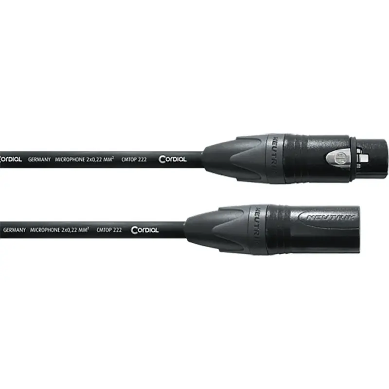 Cordial CSM5FM-GOLD ENCORE XLR male - XLR female signaalkabe Utförsäljning