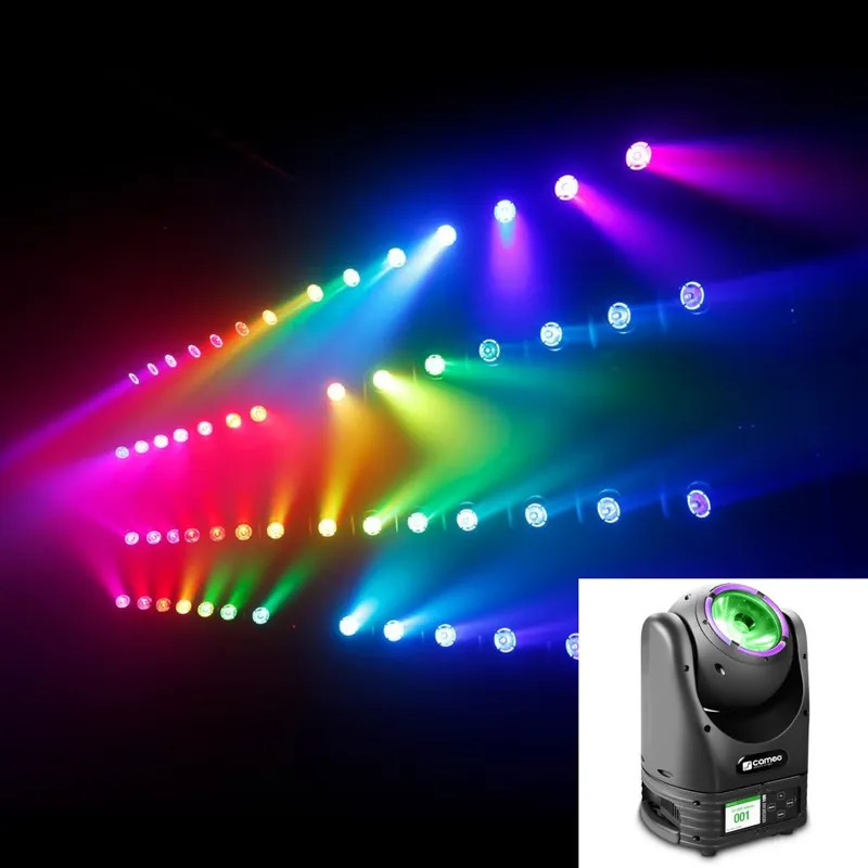 Cameo MOVO BEAM 100 LED rörligt huvud Bästa pris